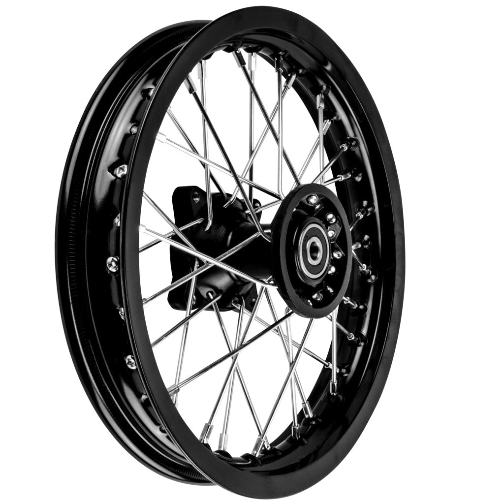 Rim Wheel - Front - 12.0 x 1.6 Inch - 12mm ID - 32 Spokes - Dirt Bike - Version 1206 - VMC Chinese Parts