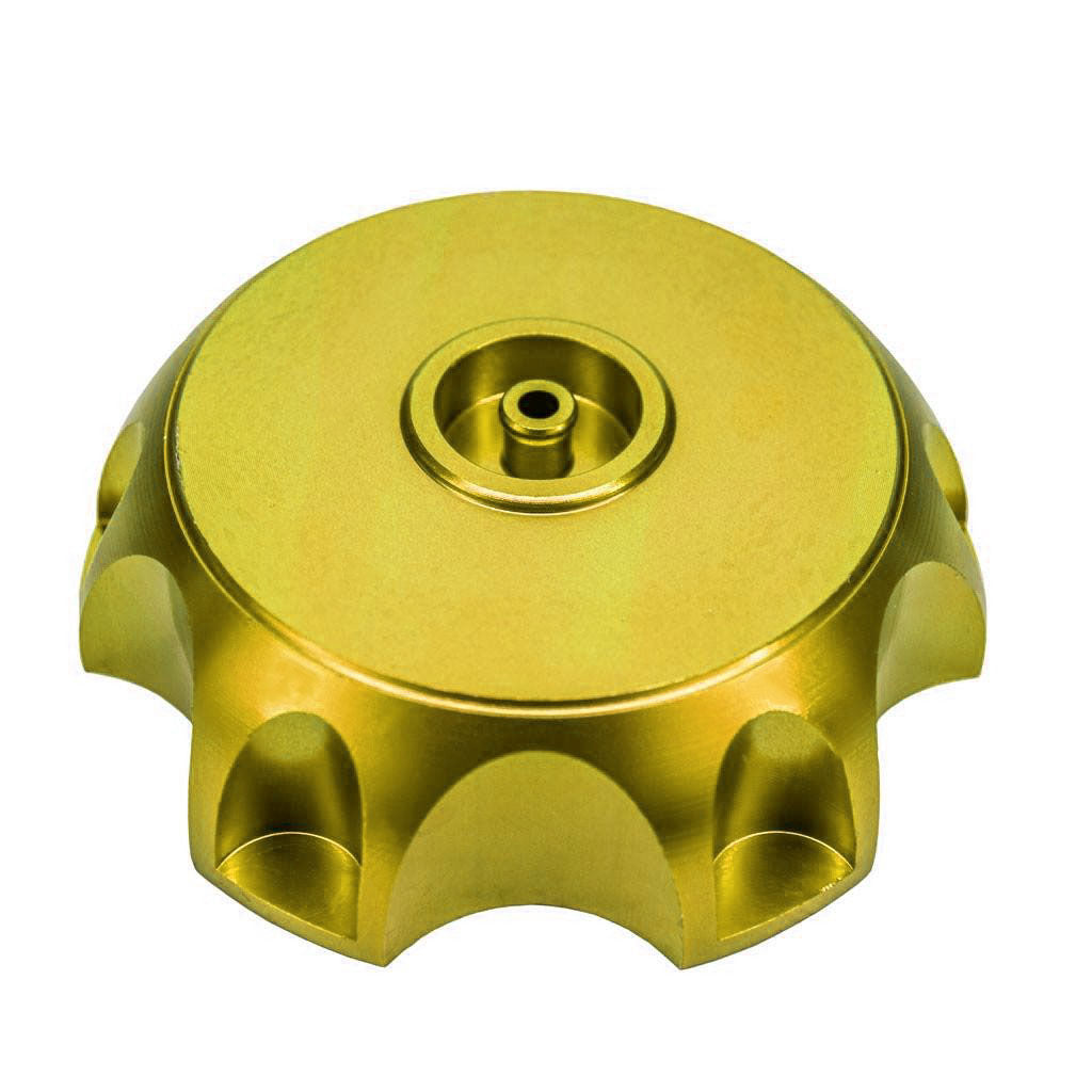 Gas Tank Cap - 50mm - Metal - GOLD - Version 70 - VMC Chinese Parts