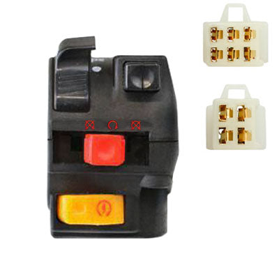 Handlebar Switch - 10 Wire - Left - ATV 50cc-300cc - Version 15 - VMC Chinese Parts