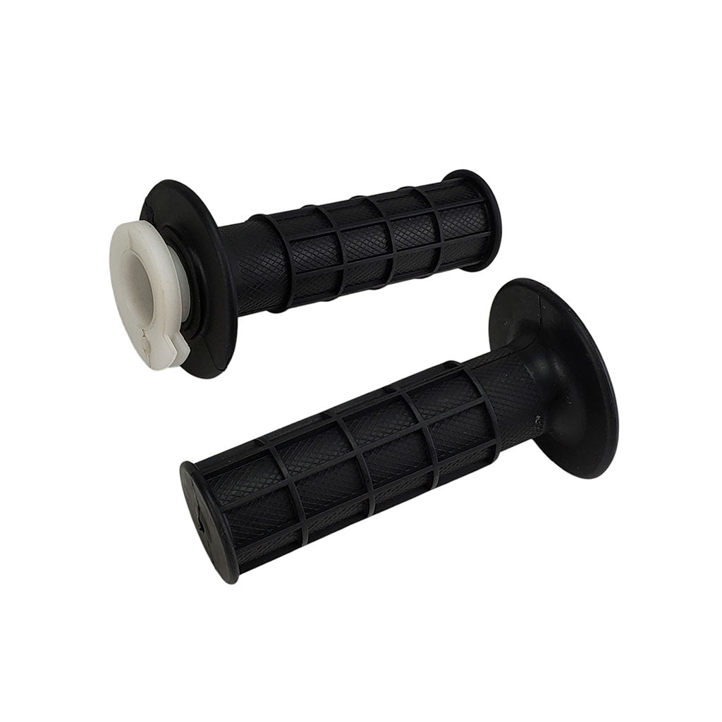 Handlebar Throttle Grips - Black - Massimo MB200 Mini Bike - VMC Chinese Parts