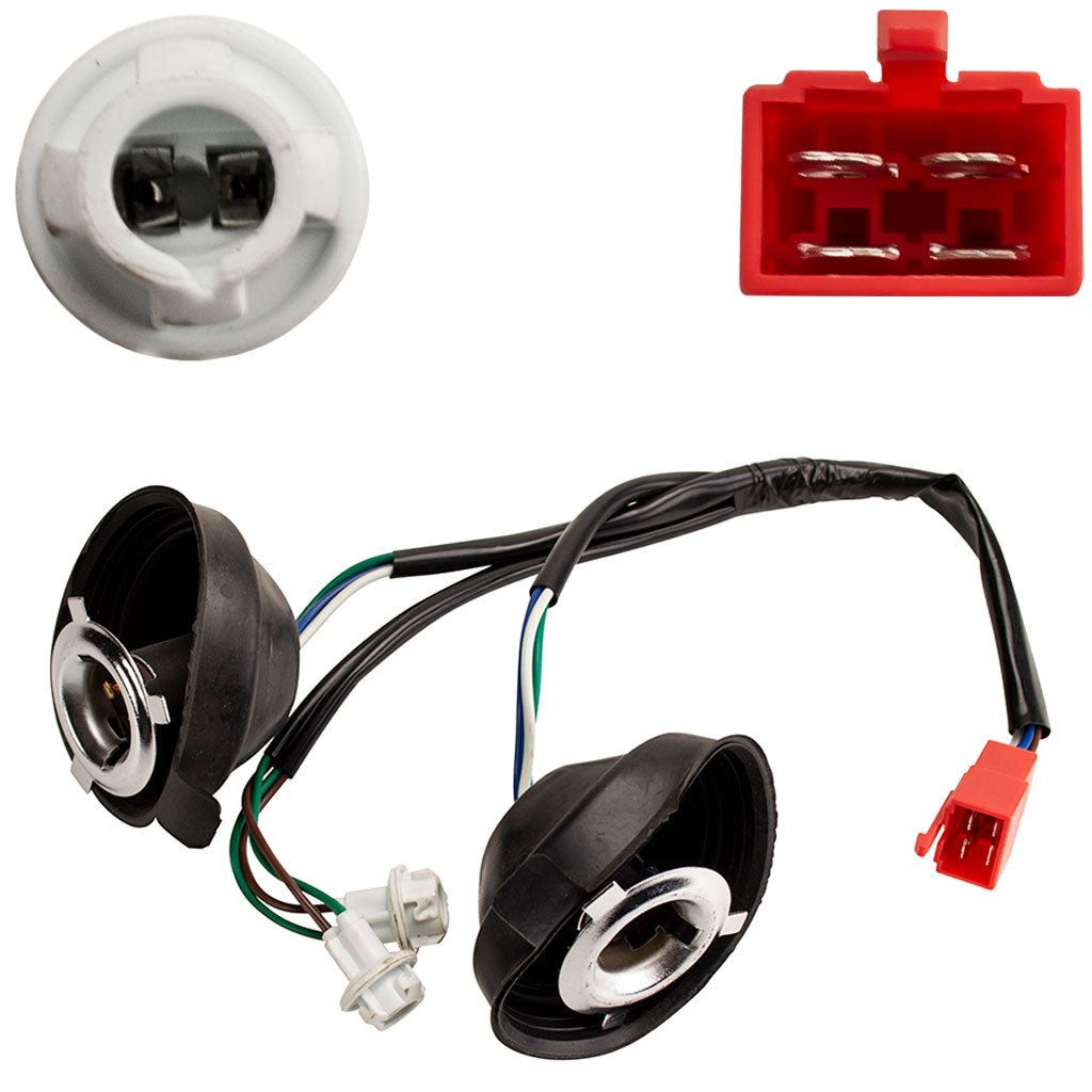 Headlight Wiring Harness with Turn Signals for Tao Tao Evo 50cc 150cc Scooter - VMC Chinese Parts