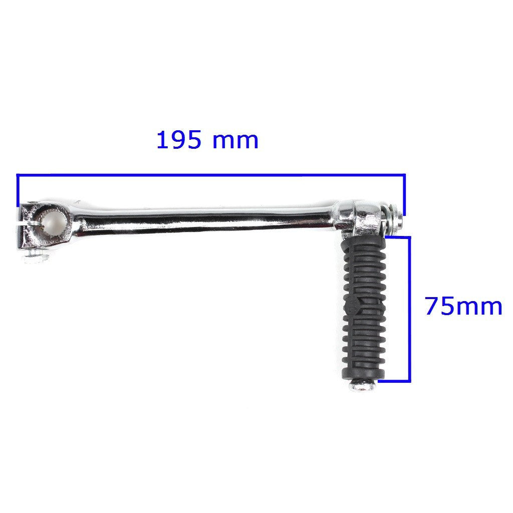 Kick Start Lever Kickstarter - 13mm - Chrome - Version 2 - VMC Chinese Parts