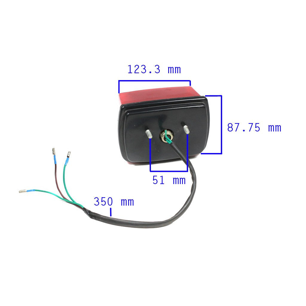 Tail Light - ATV - 110cc-250cc - VMC Chinese Parts