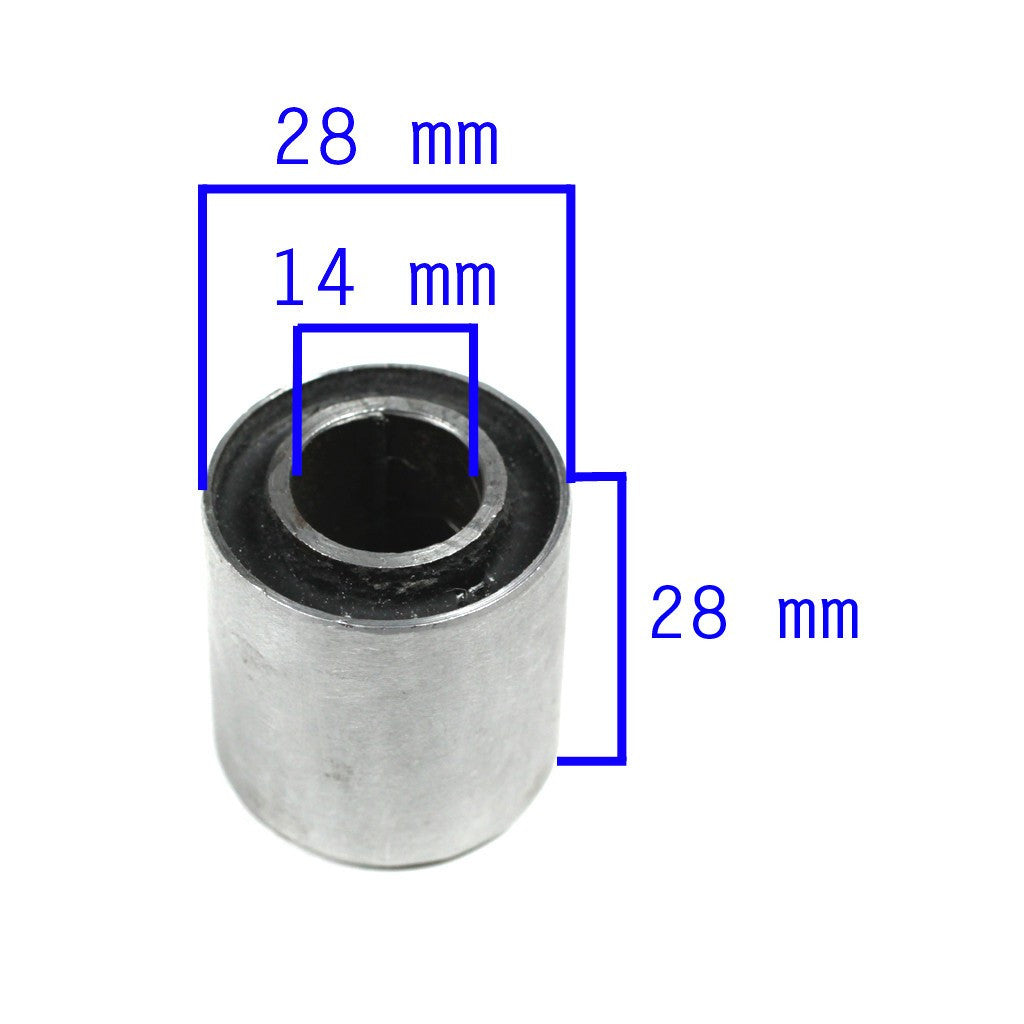 Bushing - 14 x 28 x 30 - Encased Rubber Bushing - VMC Chinese Parts