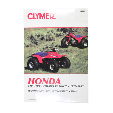 Clymer ATV Manual - M311 - Honda - 1970-1987 - E22 Engine