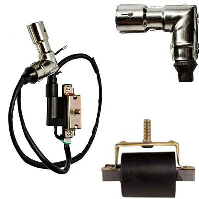 Ignition Coil with Metal Spark Plug Cap - Apollo Mini Commander 110 ATV - VMC Chinese Parts