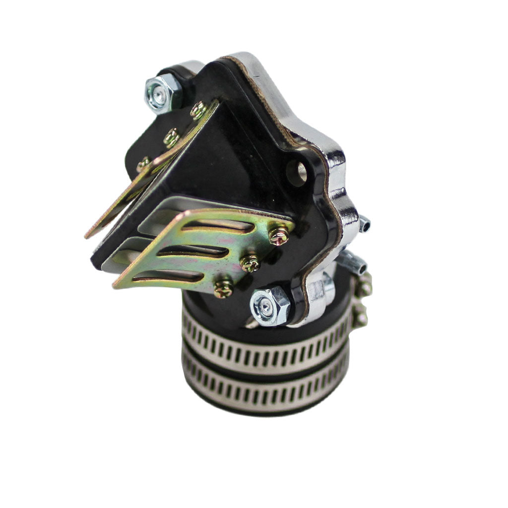 Intake Manifold with Reed Valve for 50cc 2-Stroke with Yamaha Minarelli Engine - VMC Chinese Parts