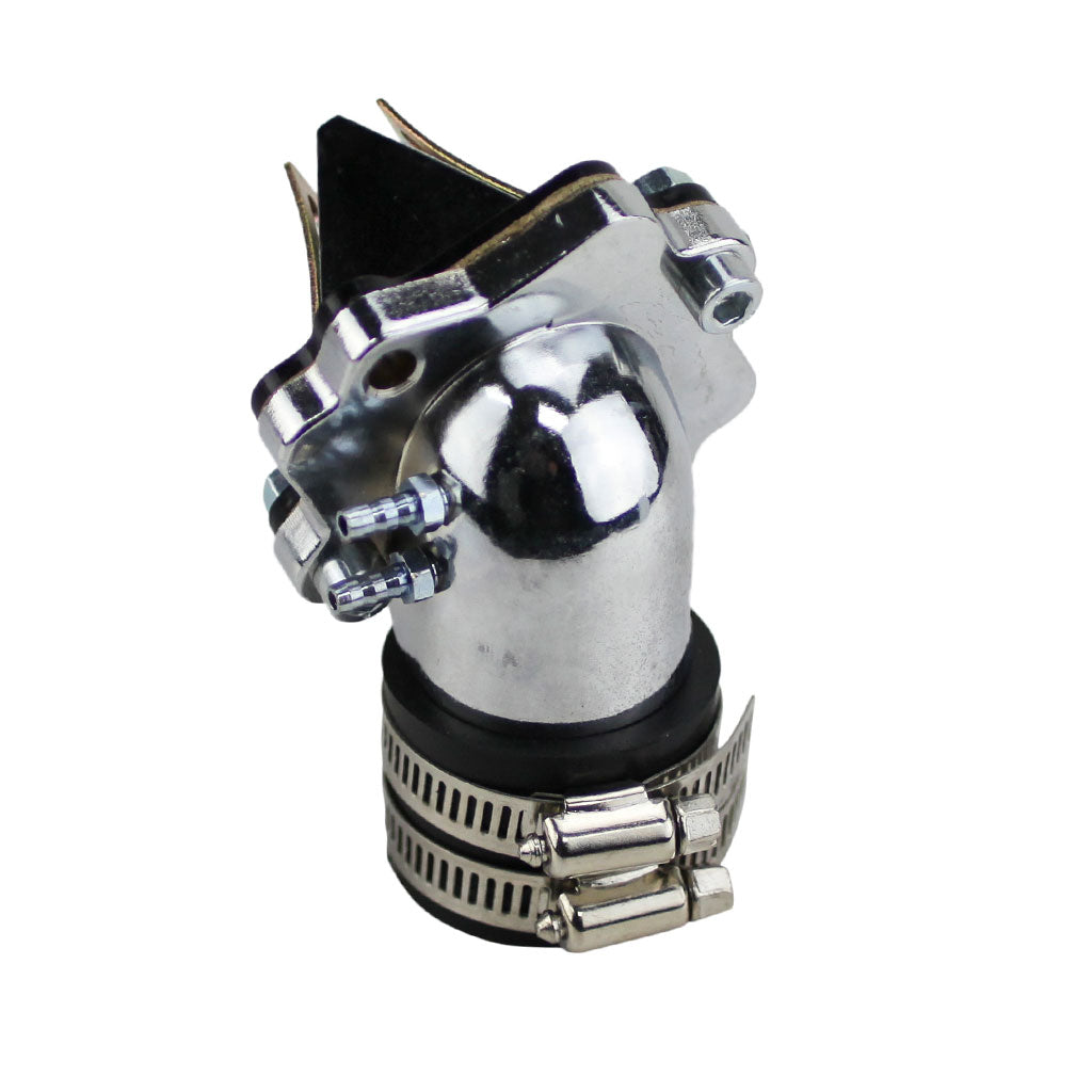 Intake Manifold with Reed Valve for 50cc 2-Stroke with Yamaha Minarelli Engine - VMC Chinese Parts