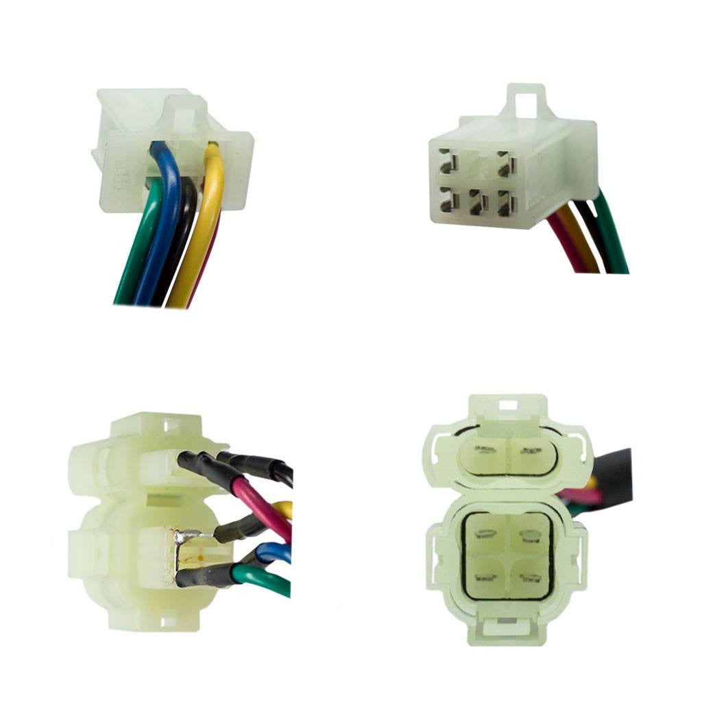 CDI Jumper Wire 5-pin CDI to 6-pin CDI Honda style plug - VMC Chinese Parts