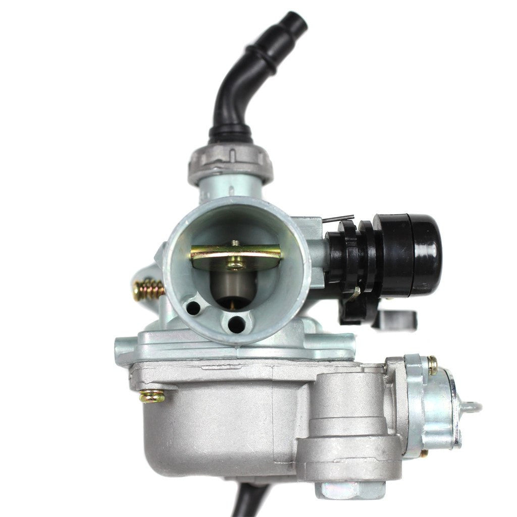 Carburetor - PZ19 - Hand Choke w/Petcock - Kazuma 100cc-110cc - DENI - VMC Chinese Parts