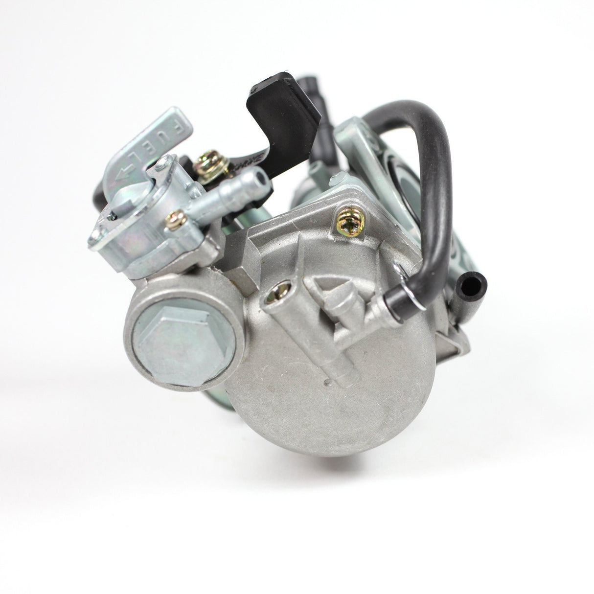 Carburetor - PZ19 - Hand Choke w/Petcock - Kazuma 100cc-110cc - Version 15 - VMC Chinese Parts