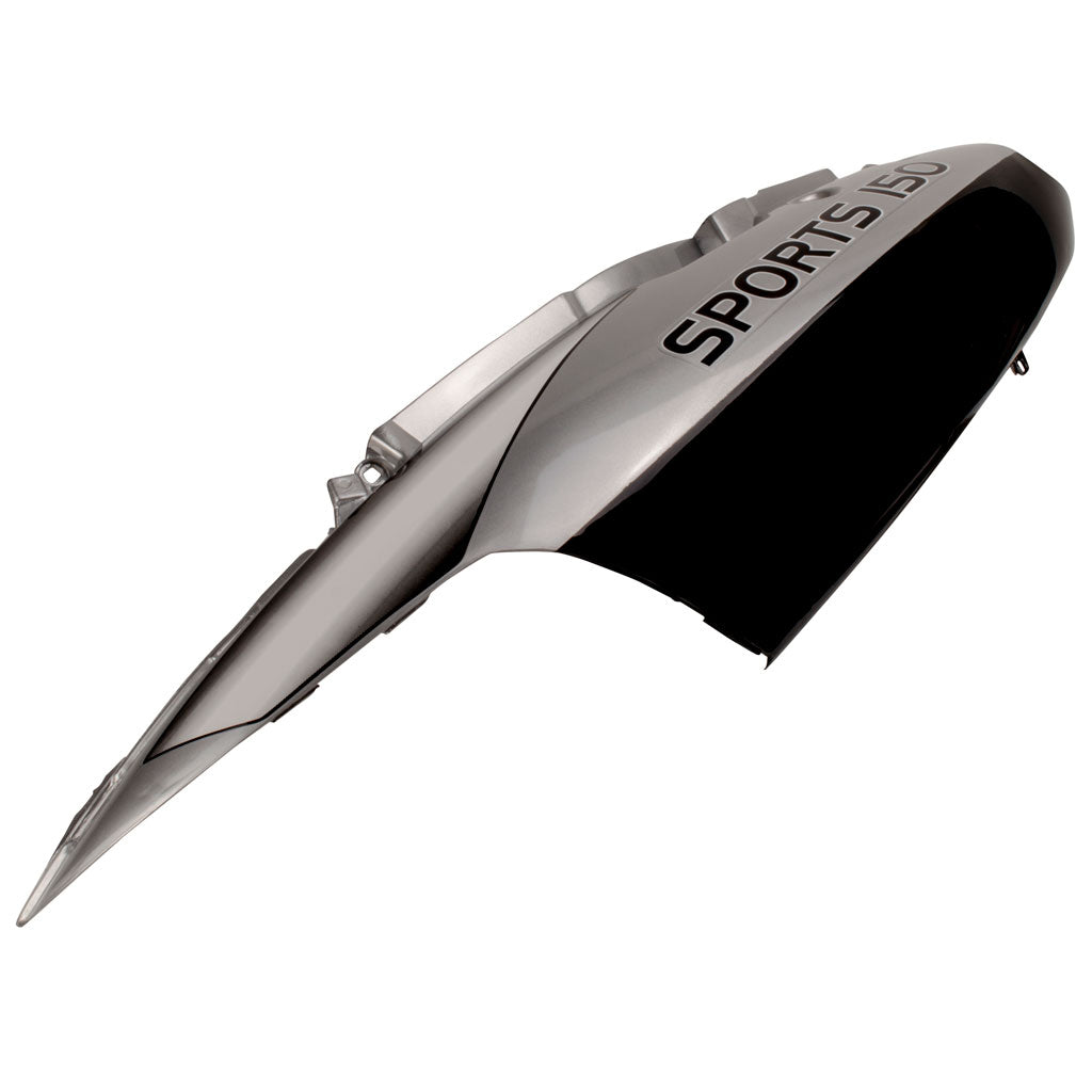 Body Panel - Left Side Panel for Tao Tao Scooter CY150D Lancer, 150 Racer - SILVER - VMC Chinese Parts