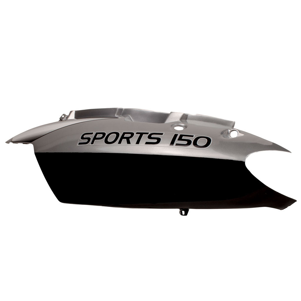 Body Panel - Left Side Panel for Tao Tao Scooter CY150D Lancer, 150 Racer - SILVER - VMC Chinese Parts