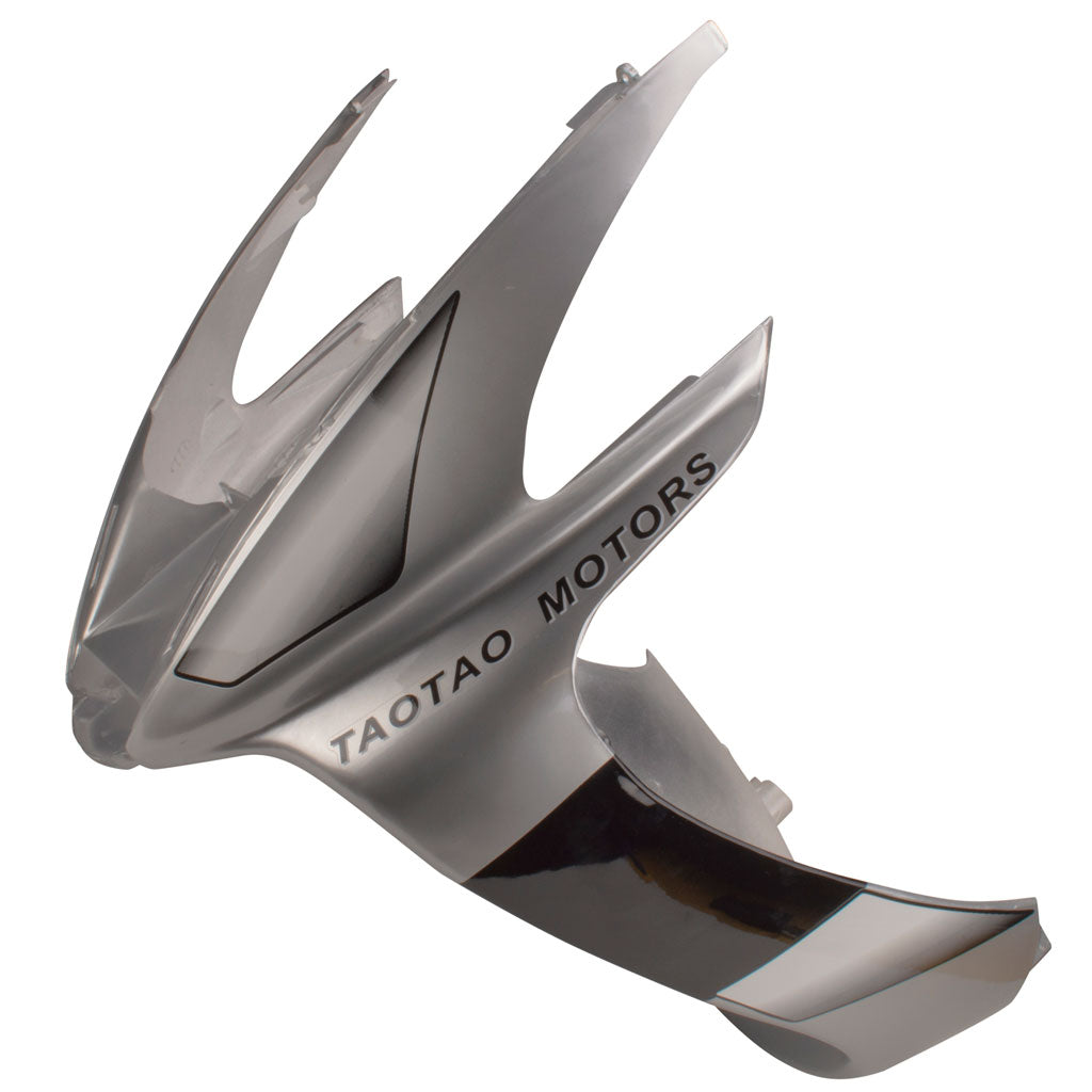 Lower Panel for Tao Tao CY150D Lancer Scooter - SIL/BLK - VMC Chinese Parts