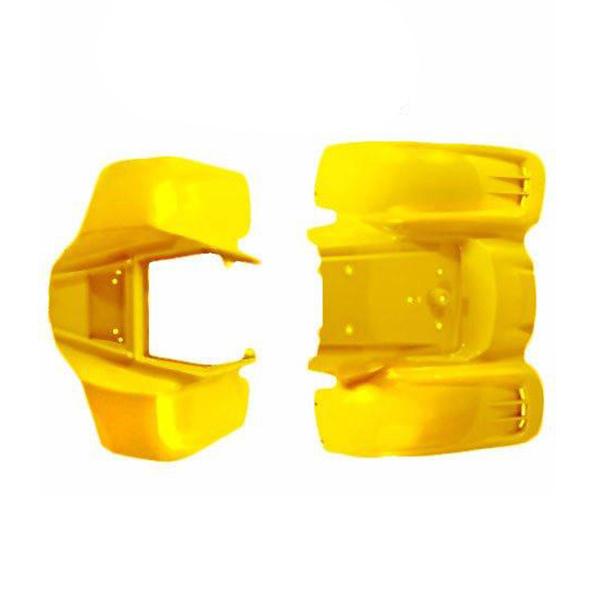 ATV Body Fender Kit - 2 Piece - Yellow - Kazuma Meerkat Wombat - VMC Chinese Parts