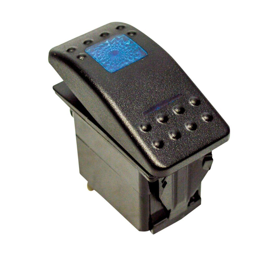 Universal Rocker Switch - BLUE - (2106-0414) Moose Utility - VMC Chinese Parts