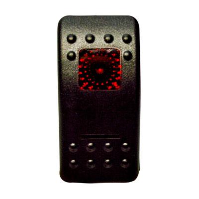 Universal Rocker Switch - RED - [2106-0413] Moose Utility - VMC Chinese Parts
