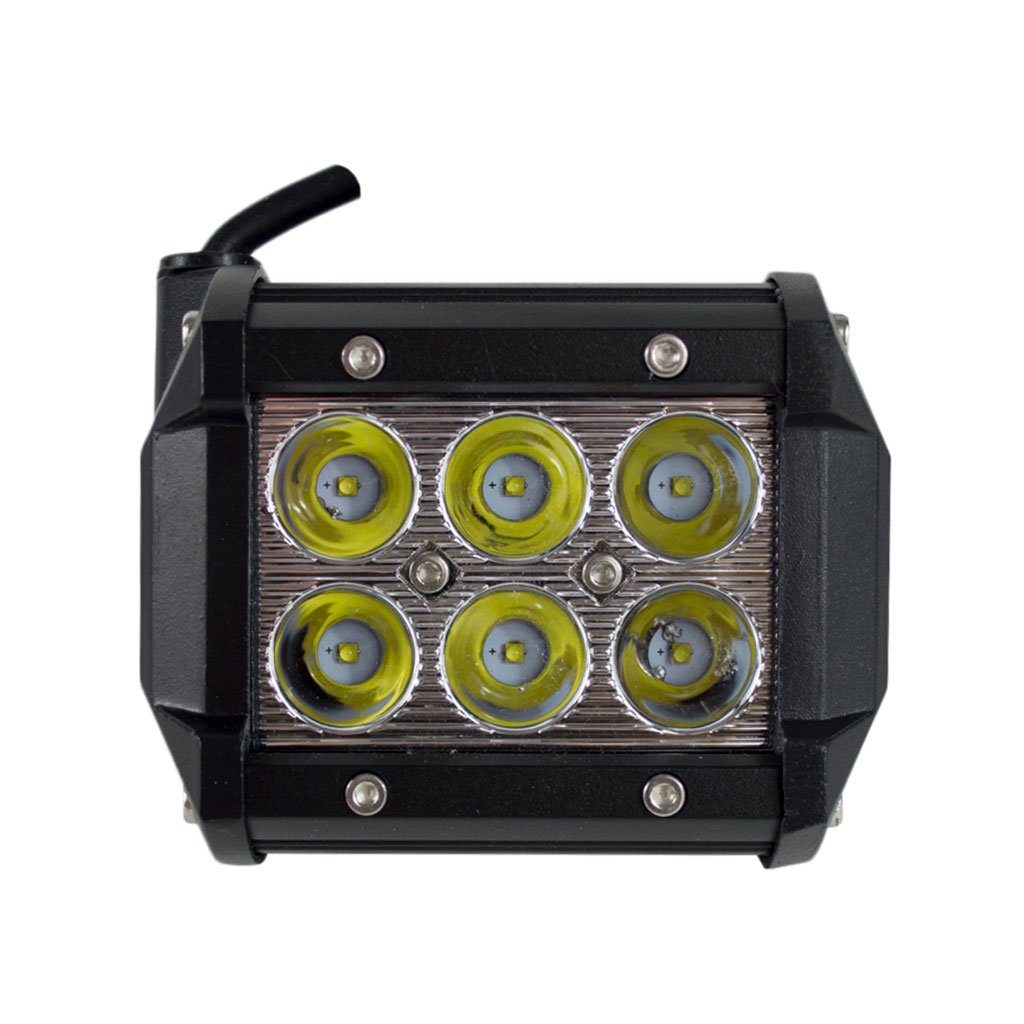 Off Road ATV UTV Go-Kart Light 18 Watt CREE 6 LED Lamp 4.0 Inch - VMC Chinese Parts