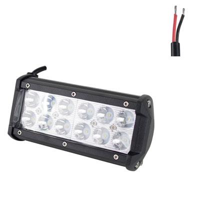 Off Road ATV UTV Go-Kart Light 36 Watt CREE 12 LED Lamp 7 Inch - VMC Chinese Parts