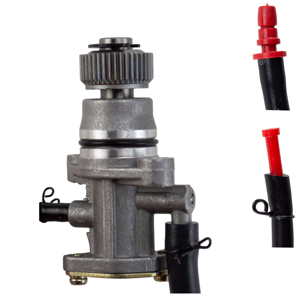 Oil Pump - NOT Cable Operated - 2-Stroke Minarelli 50cc 70cc 90cc - VMC Chinese Parts