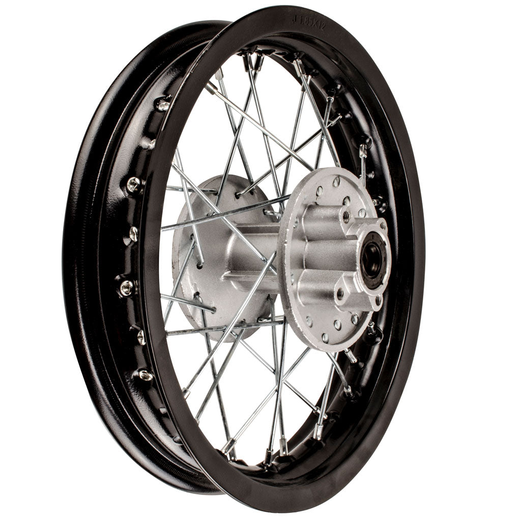 Rim Wheel - Rear - 12.0 x 1.85 Inch - 12mm ID - 32 Spoke - Dirt Bike - Version 1265 - VMC Chinese Parts