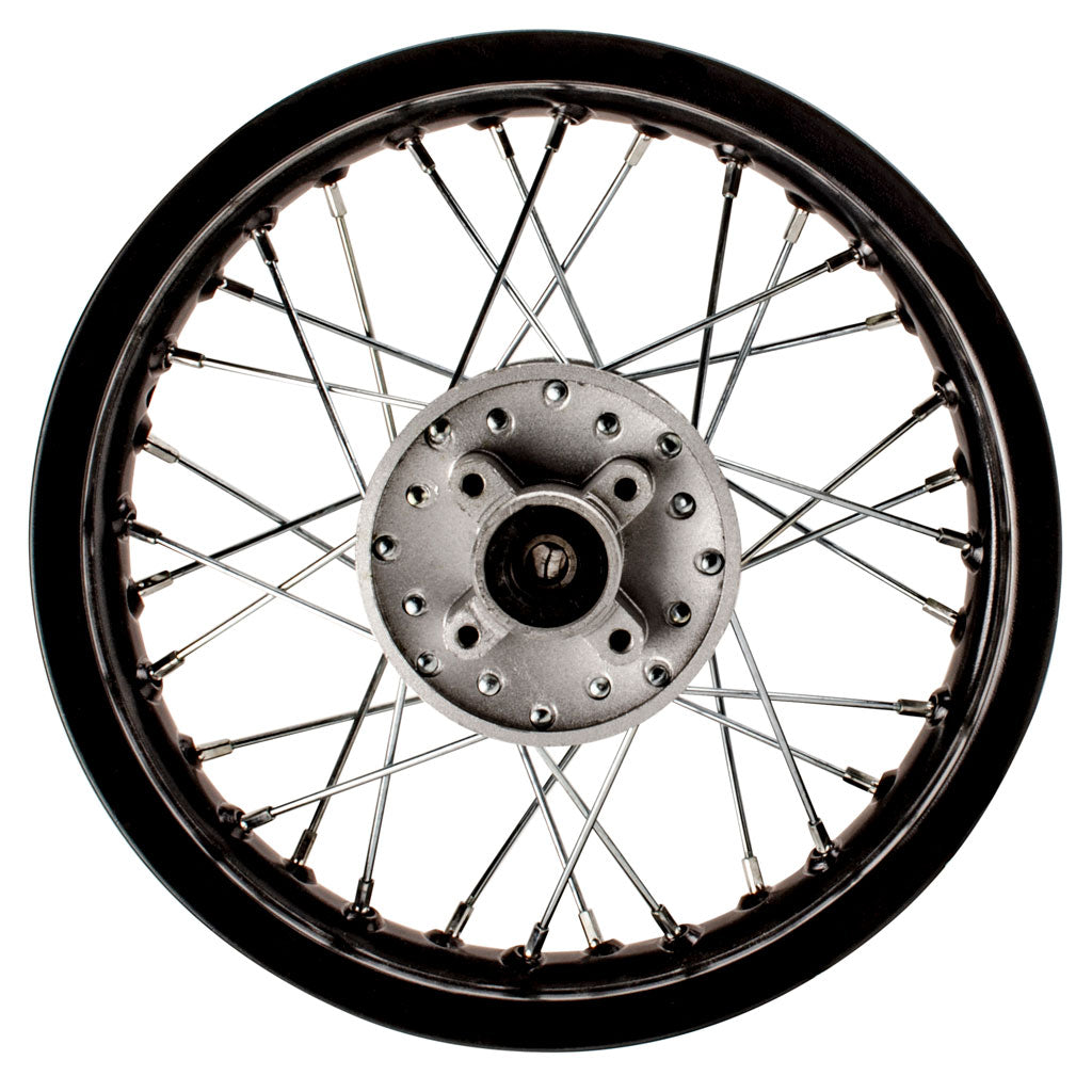 Rim Wheel - Rear - 12.0 x 1.85 Inch - 12mm ID - 32 Spoke - Dirt Bike - Version 1265 - VMC Chinese Parts