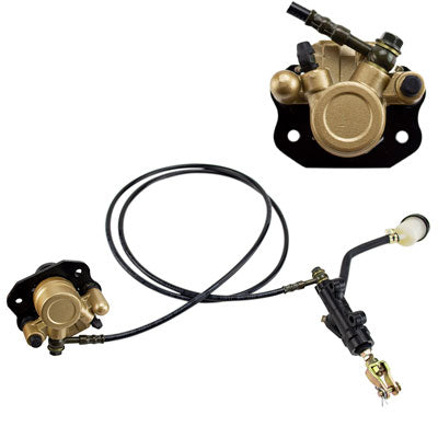 Brake Caliper and Master Cylinder Assembly - Coleman KT196 Go-Kart - VMC Chinese Parts