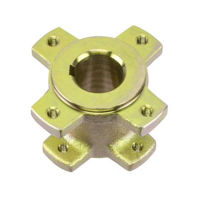 Axle Sprocket or Brake Disc Rotor Hub - 4-Hole - Coleman KT196 Go-Kart - VMC Chinese Parts