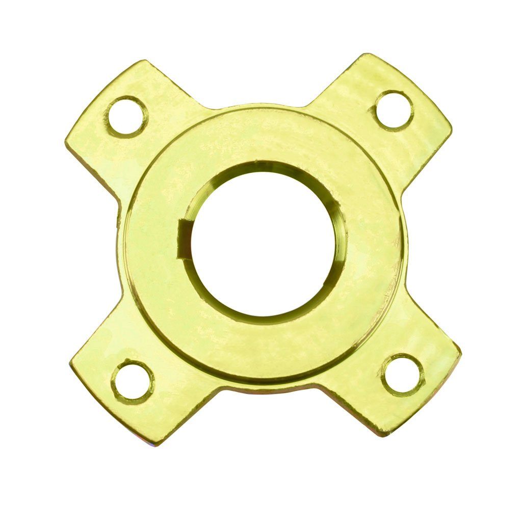 Axle Sprocket or Brake Disc Rotor Hub - 4-Hole - Coleman KT196 Go-Kart - VMC Chinese Parts