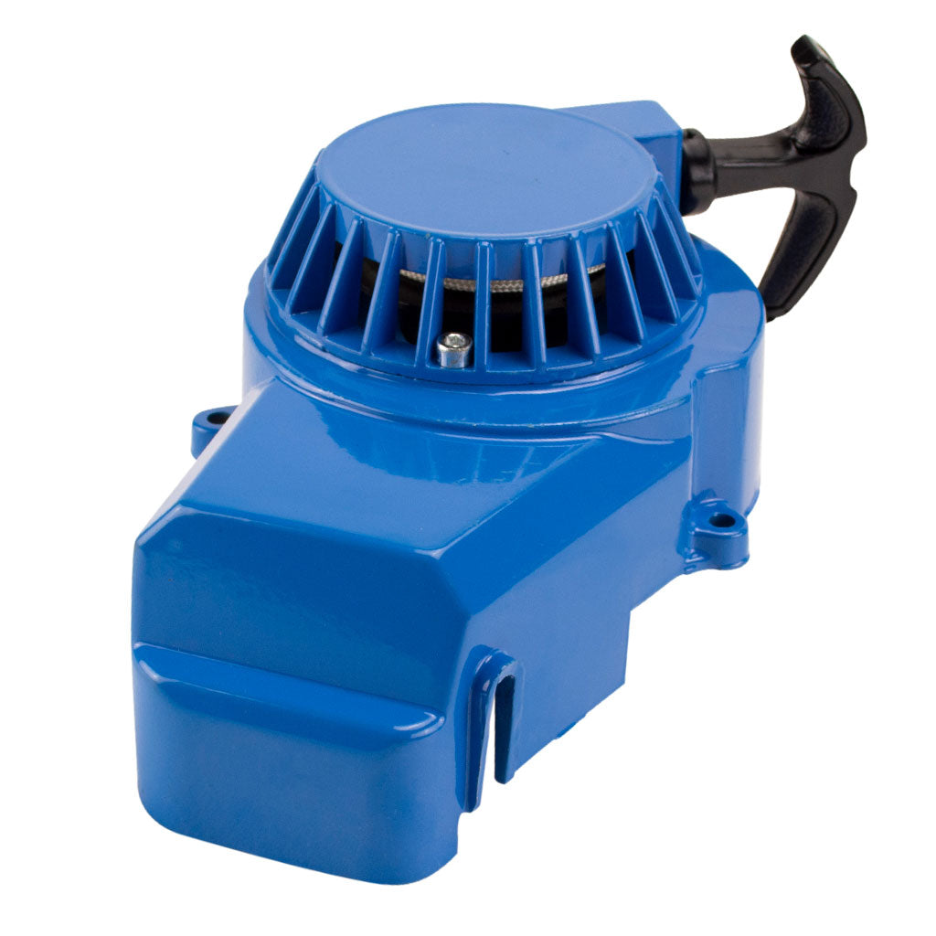 Recoil Pull Start - Aluminum - 2 Stroke - Metal Claw - Version 7 BLUE - VMC Chinese Parts