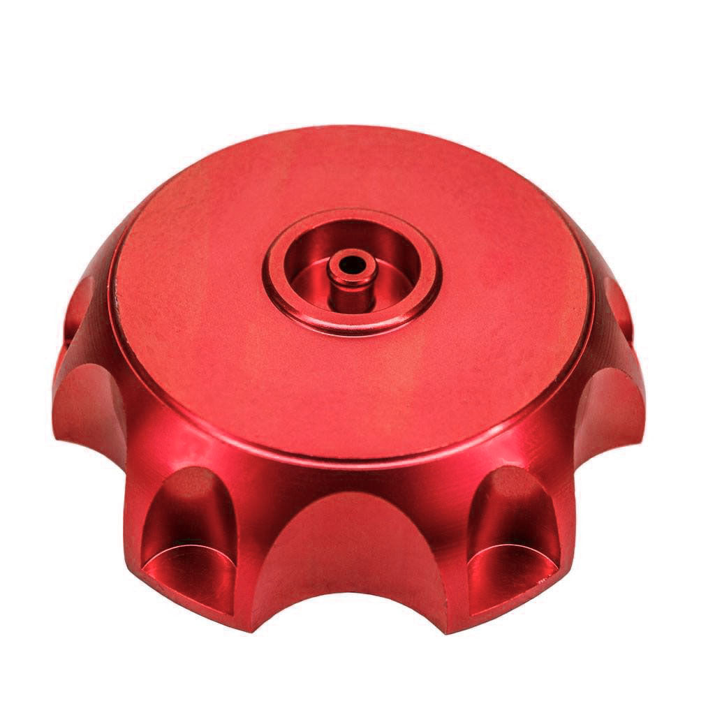 Gas Tank Cap - 50mm - Metal - RED - Version 70 - VMC Chinese Parts