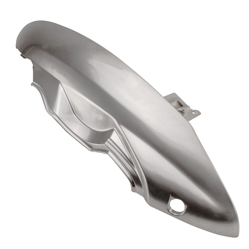 Body Panel - Rear Side Panel - RIGHT - SILVER - for Tao Tao Classic 50, Pony 50, Speedy 50 Scooter - VMC Chinese Parts