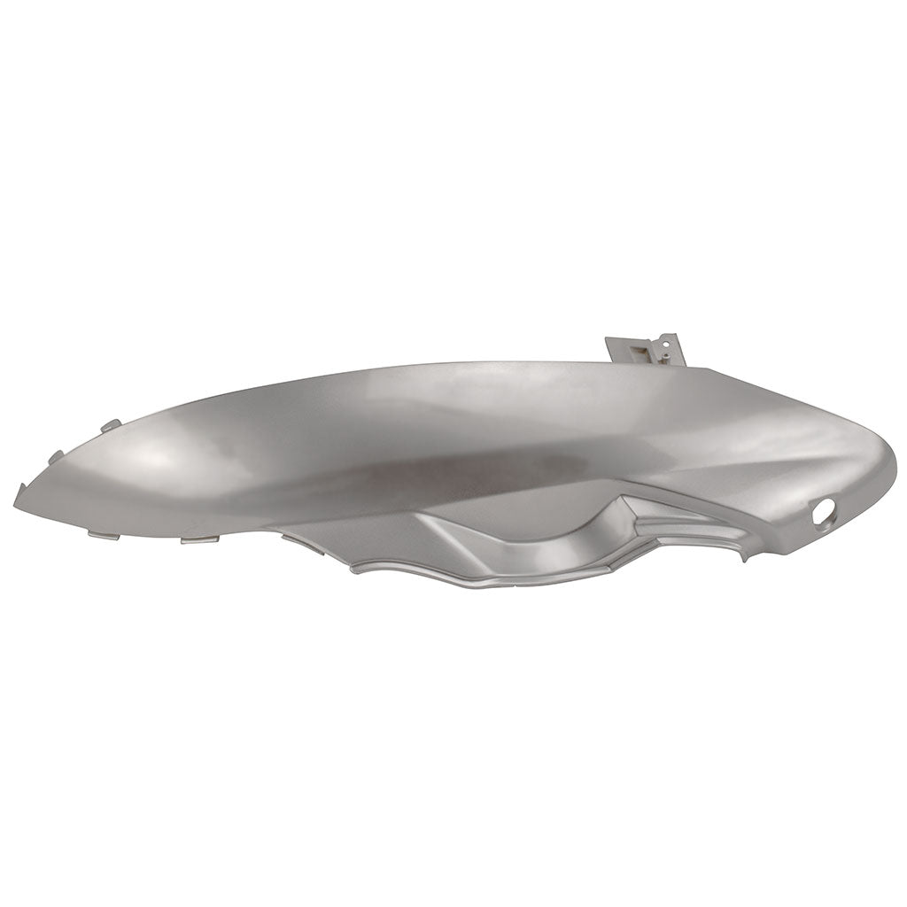 Body Panel - Rear Side Panel - RIGHT - SILVER - for Tao Tao Classic 50, Pony 50, Speedy 50 Scooter - VMC Chinese Parts