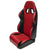 Seat for Go-Kart or Buggy RED BLACK - Version 5 - VMC Chinese Parts