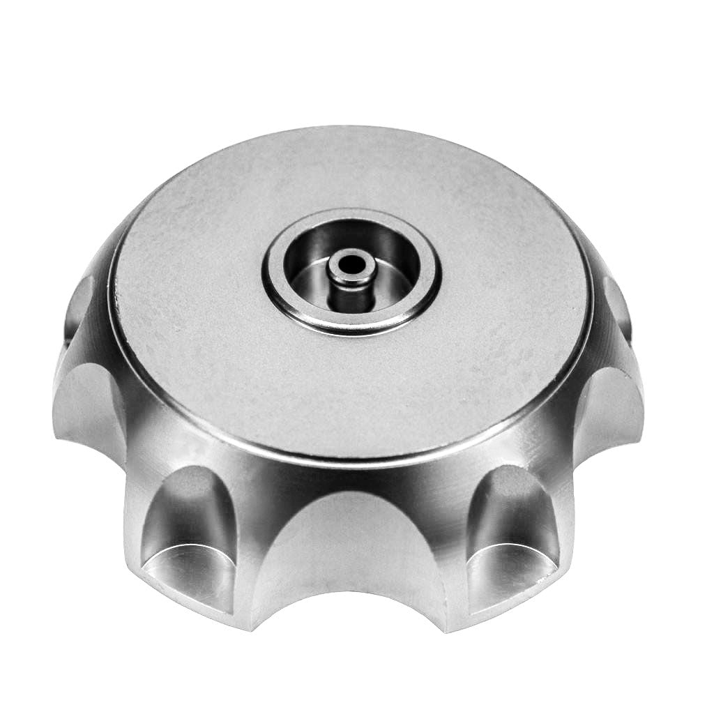 Gas Tank Cap - 50mm - Metal- SILVER - Version 70 - VMC Chinese Parts