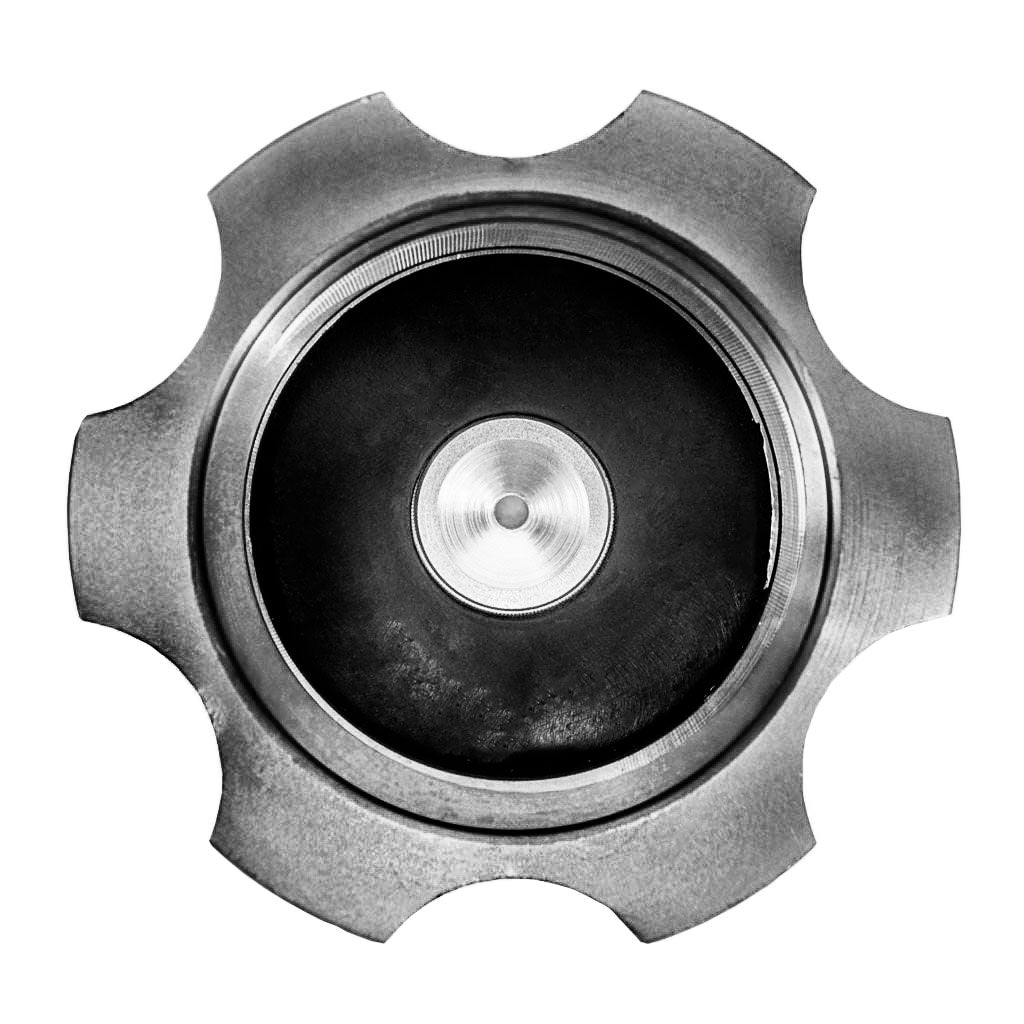 Gas Tank Cap - 50mm - Metal- SILVER - Version 70 - VMC Chinese Parts