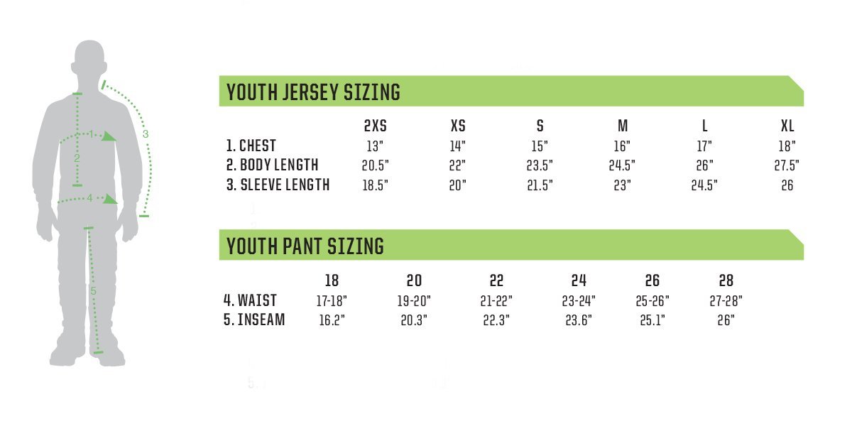Thor Youth Sector Black Pants - Buy Pants - Get Orange Jersey & Matching Gloves FREE - VMC Chinese Parts