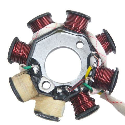 Stator Magneto - 8 Coil - GY6 50cc Scooter - Version 15 - VMC Chinese Parts