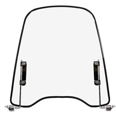 Universal Scooter Windshield 18.0 Inches H x 16.5 Inches W - VMC Chinese Parts