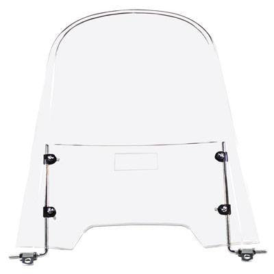 Universal Scooter Windshield 19.0 Inches H x 18.0 Inches W - VMC Chinese Parts