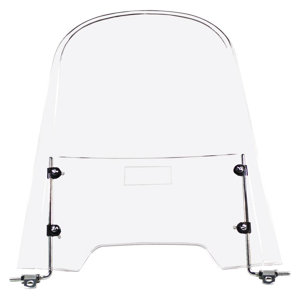 Universal Scooter Windshield 19.0 Inches H x 18.0 Inches W - VMC Chinese Parts
