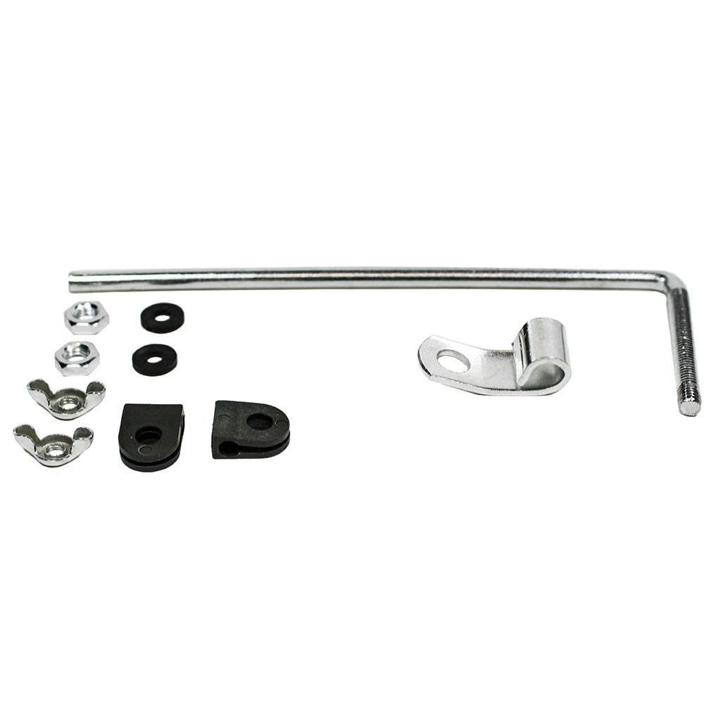 Universal Scooter Windshield 19.0 Inches H x 18.0 Inches W - VMC Chinese Parts