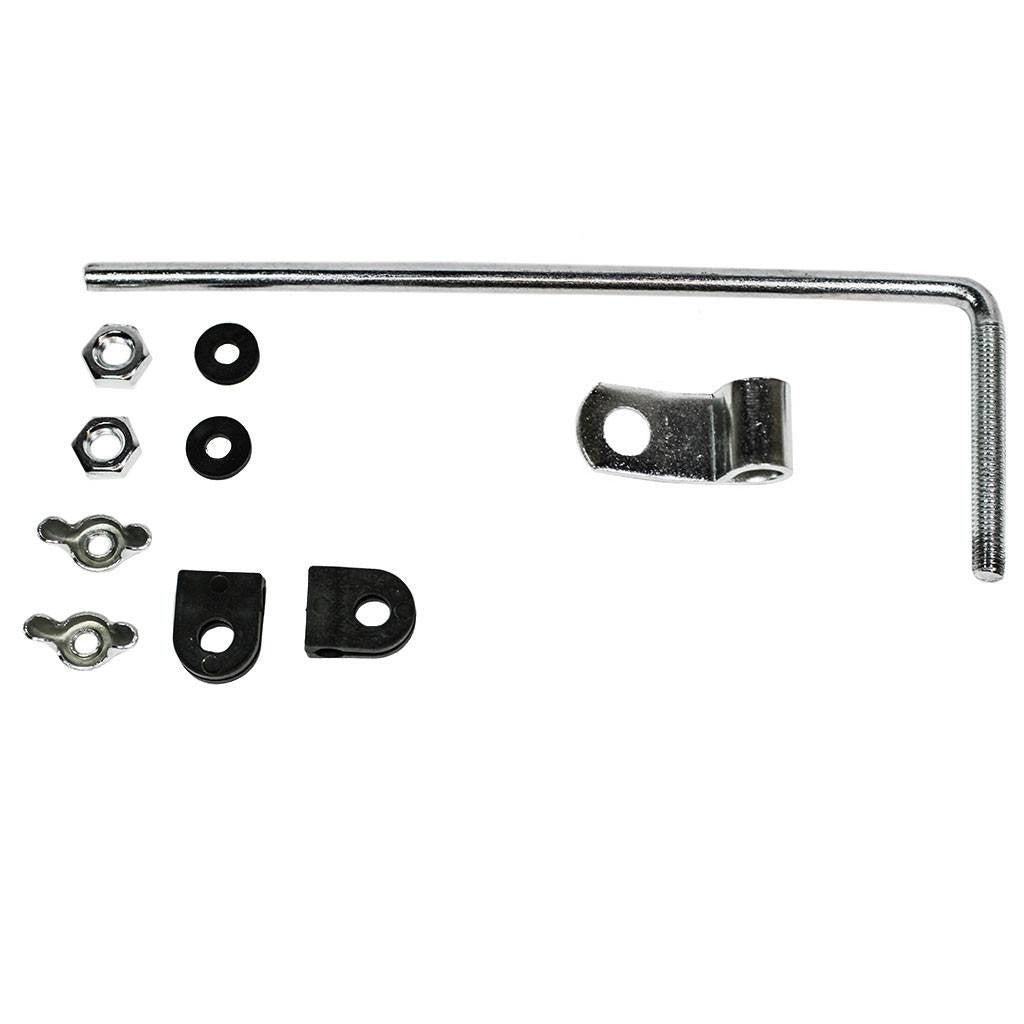 Universal Scooter Windshield 19.0 Inches H x 18.0 Inches W - VMC Chinese Parts