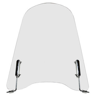Universal Scooter Windshield 23.0 Inches H x 18.0 Inches W - VMC Chinese Parts