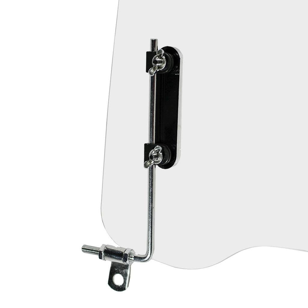 Universal Scooter Windshield 23.0 Inches H x 18.0 Inches W - VMC Chinese Parts