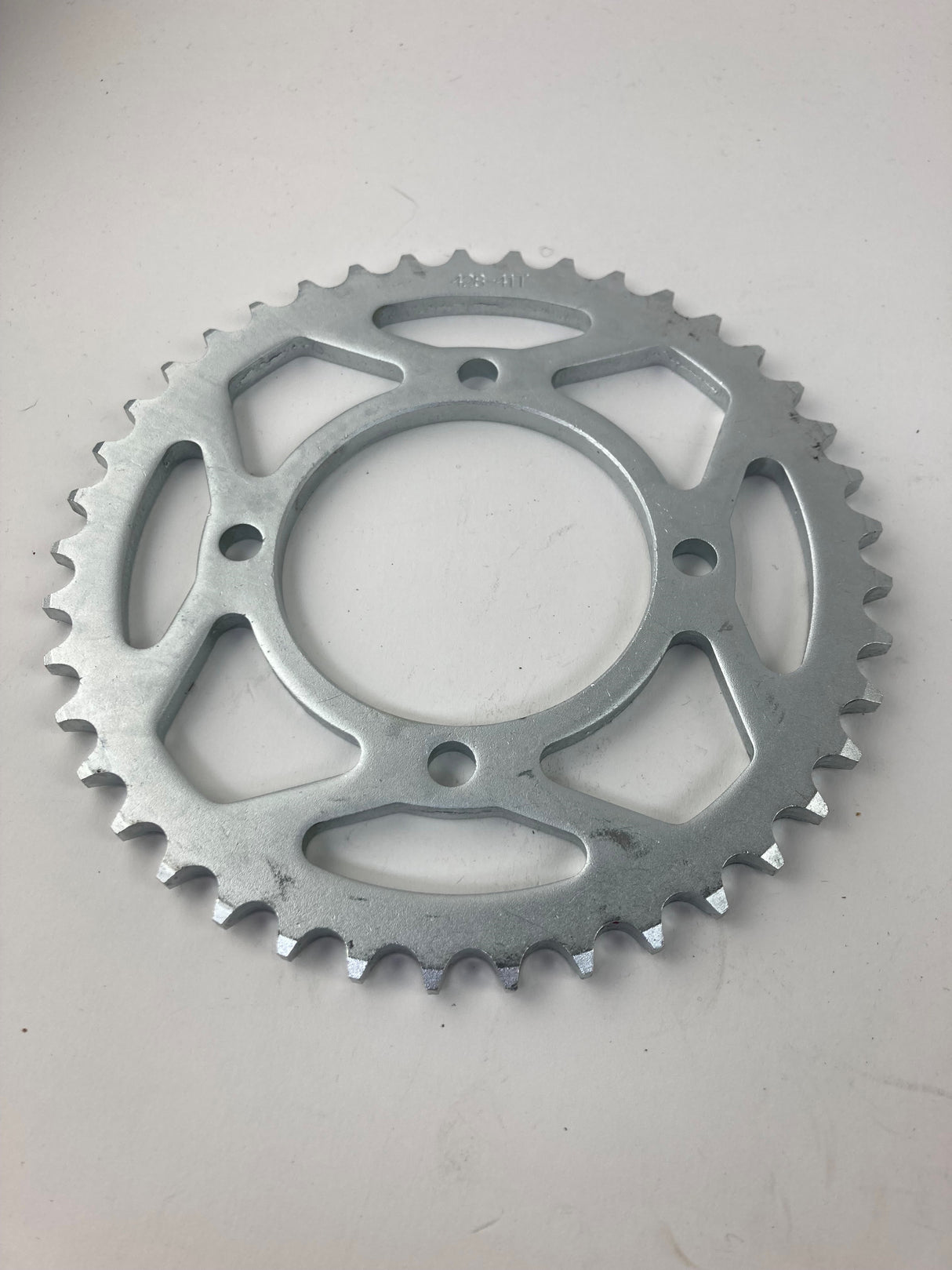 Rear Sprocket - 428 - 41 Tooth - 76mm Center Hole - Apollo X14, X15, X16, X18 - VMC Chinese Parts