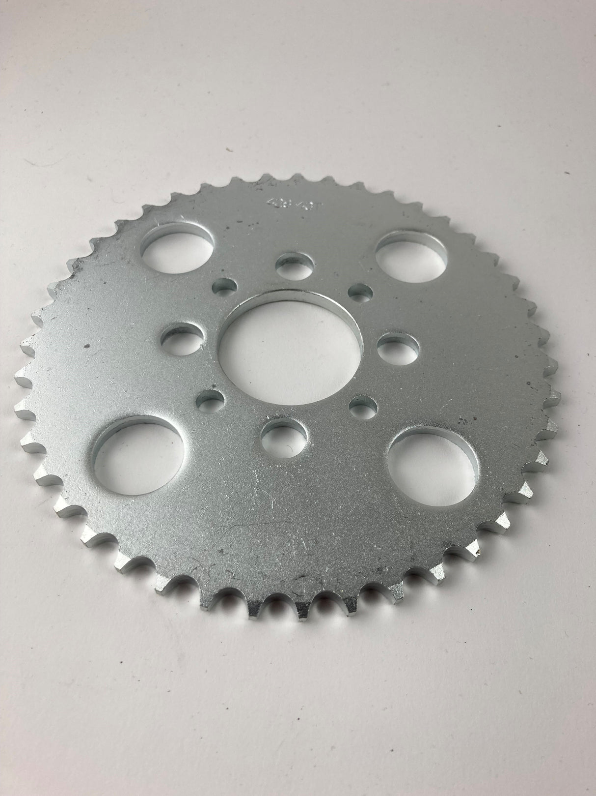 Rear Sprocket - 428 - 43 Tooth - 48mm Center Hole - Apollo Blazer 9, Commander 125, Falcon X - VMC Chinese Parts