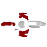 Body Fender Kit - 5 Piece - Red - Apollo X4, X5, X6, X14, X15, X16, X18 Dirt Bikes