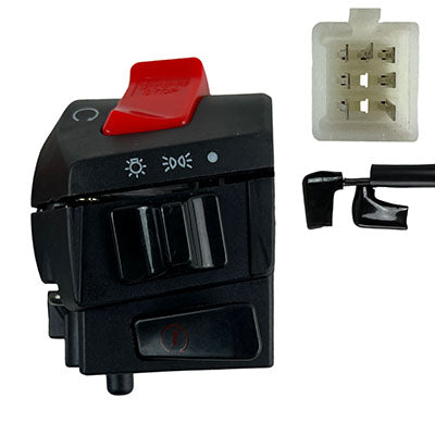 Handlebar Switch - 9 Wire - Right - Tao Tao Hellcat 125 - Version 725