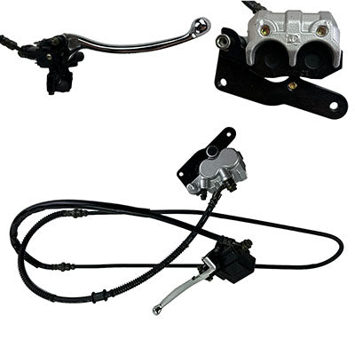 Rear Brake Caliper & Master Cylinder Assy for Jonway YY250T 250cc Scooter - Version 12 - VMC Chinese Parts